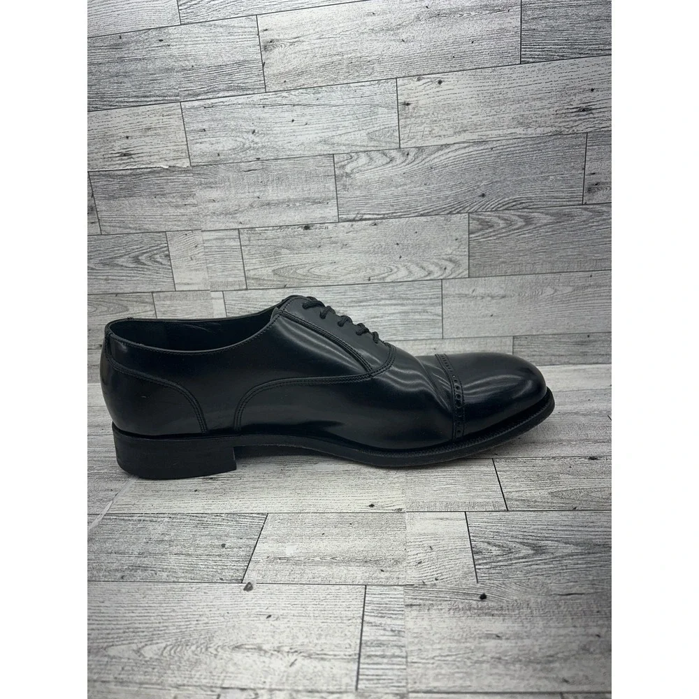Florsheim Shoes Mens Size 11.5 D Oxford Dress‎ Cap Toe Formal Leather 17067-01
